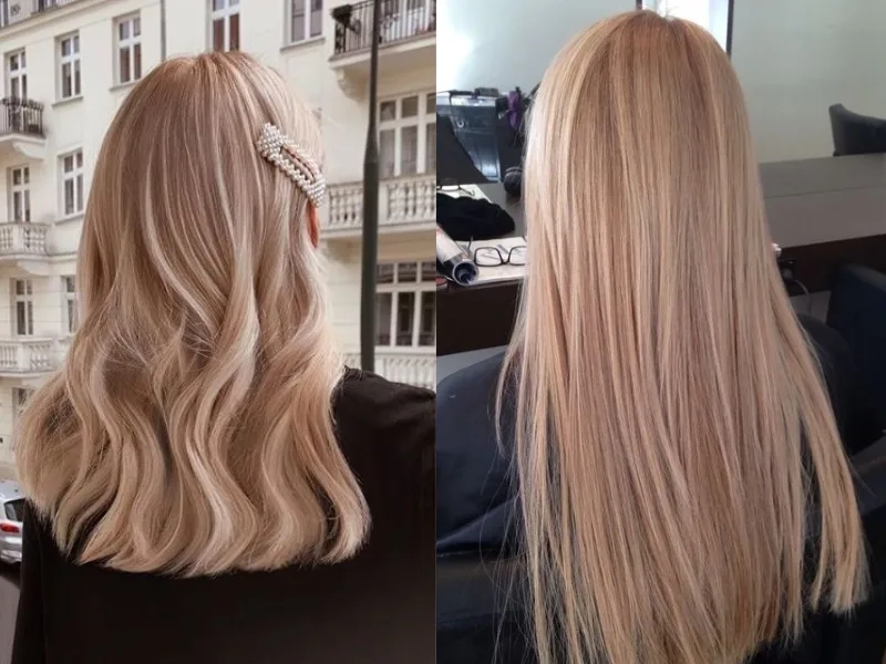 Nâu trà sữa không tẩy mang lại mái tóc thời thượng