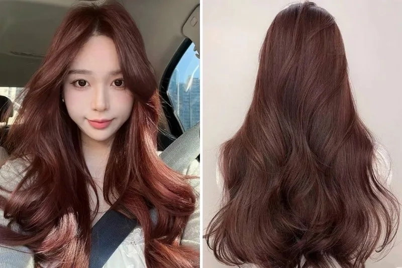 Màu tóc tôn da ngăm mang lại vẻ đẹp cuốn hút