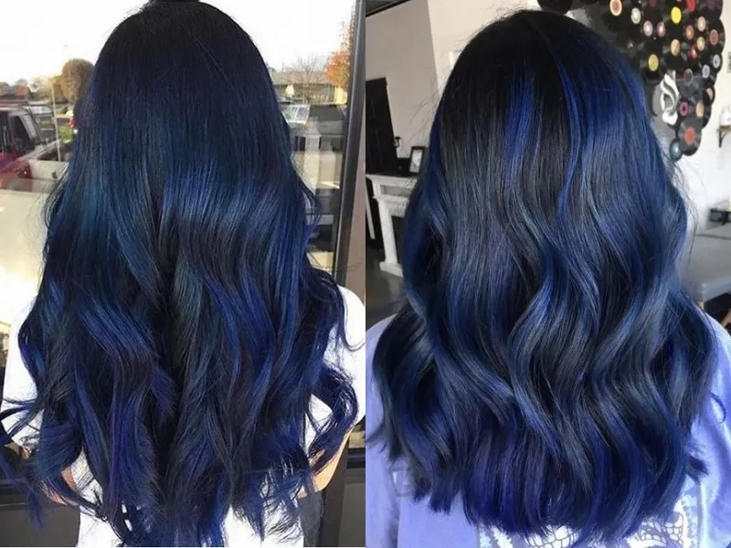 Màu tóc xanh đen dẫn đầu xu hướng thời trang