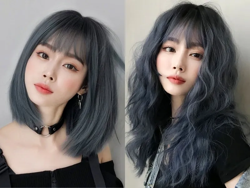 Nhuộm màu xanh đen để thay đổi diện mạo