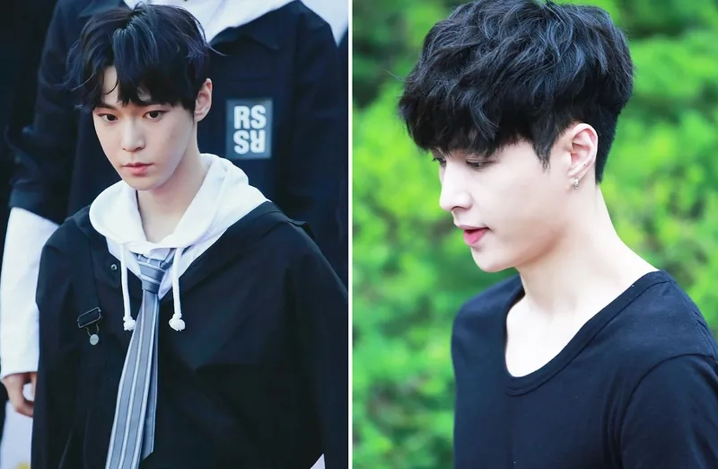 Màu nhuộm xanh đen nam mạnh mẽ và cá tính