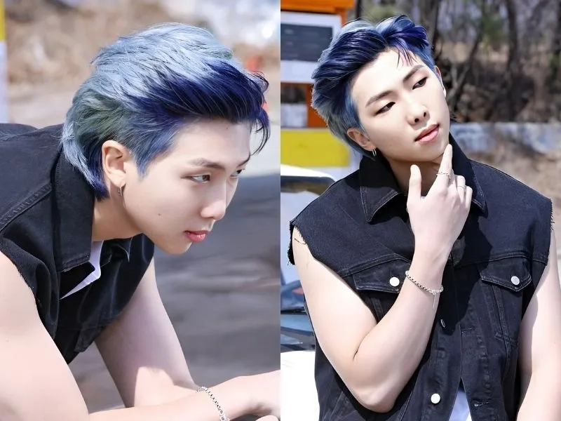 Nhuộm màu xanh đen nam tạo dấu ấn riêng