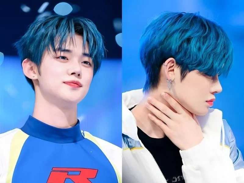 Nhuộm xanh đen nam tạo phong cách hiện đại