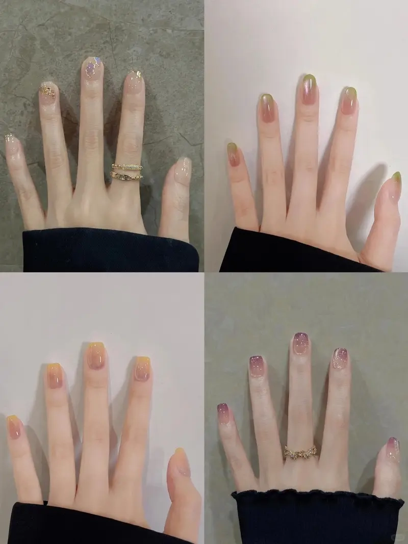 Xinh xắn nhẹ nhàng với mẫu vẽ nail đơn giản đẹp hợp mọi tone da