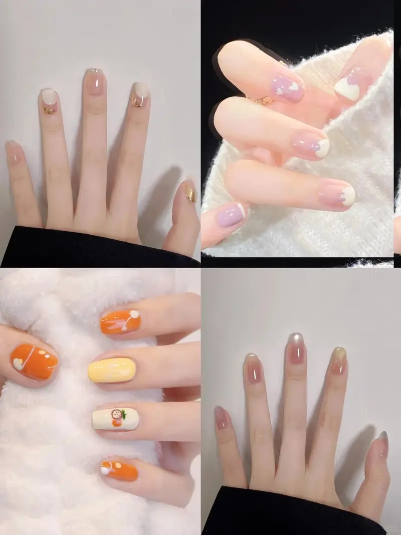 Khám phá ngay nail tay vẽ đơn giản dành cho học sinh và sinh viên