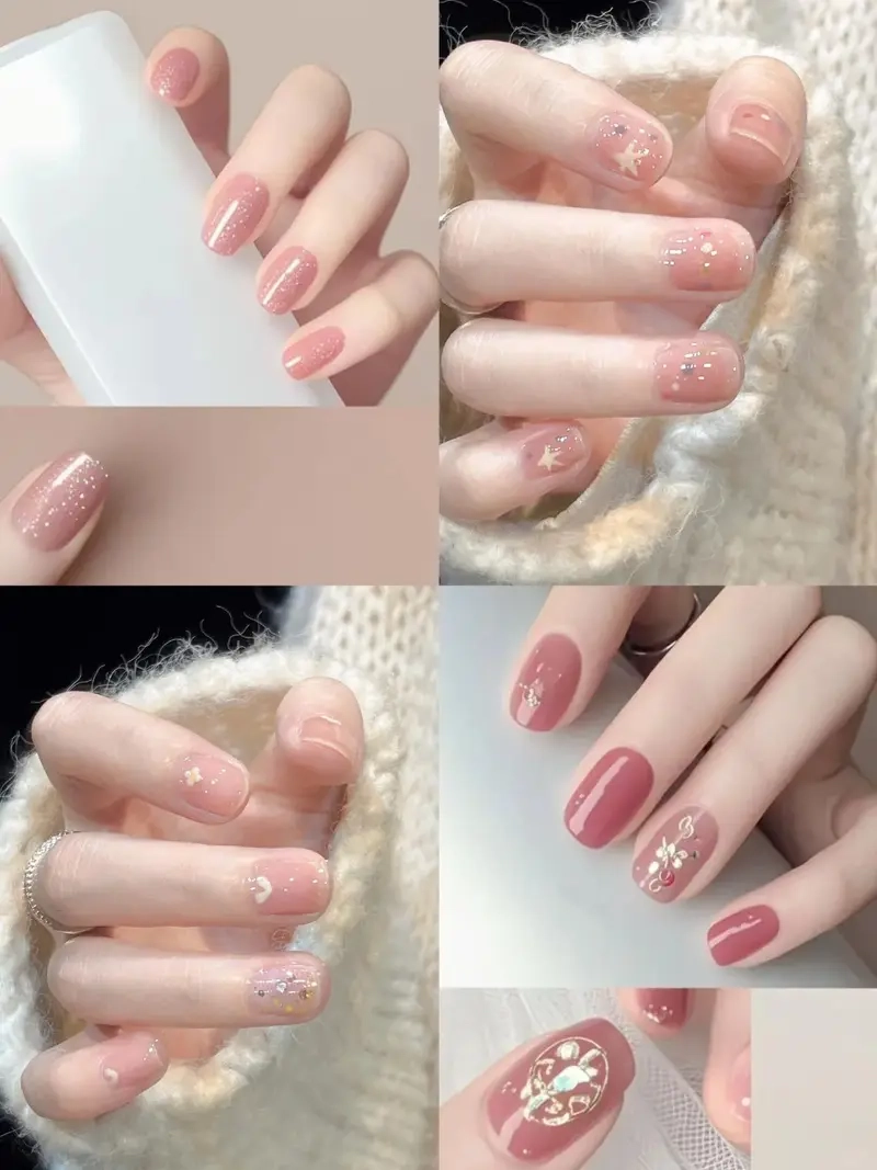Nhẹ nhàng và ấn tượng với những mẫu nail vẽ đẹp đơn giản