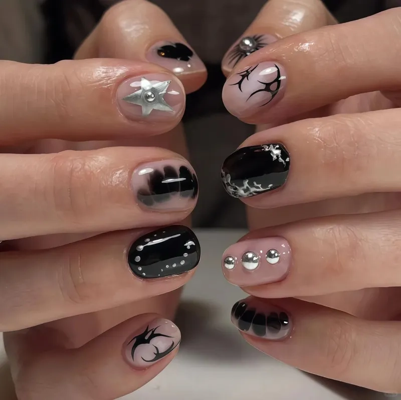 Đẹp độc đáo với móng tay đẹp cá tính cho nàng cá tính