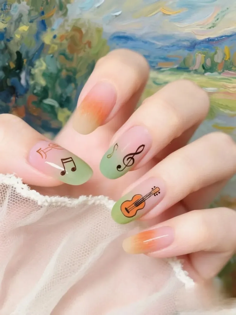 Tỏa sáng với những bộ nail đẹp dành cho bạn gái