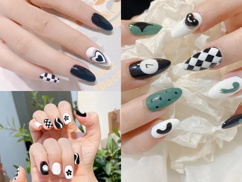 Cập nhật xu hướng mới với mẫu caro nail siêu dễ thương