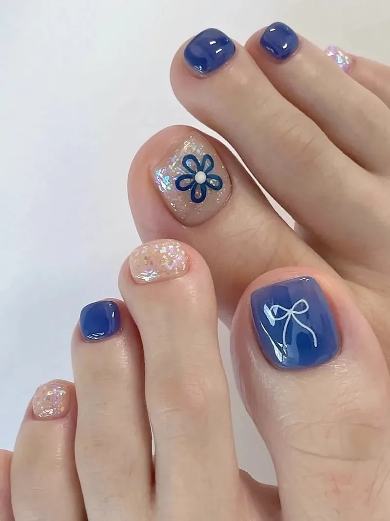 Khám phá bộ sưu tập mẫu móng chân đẹp cute siêu dễ thương