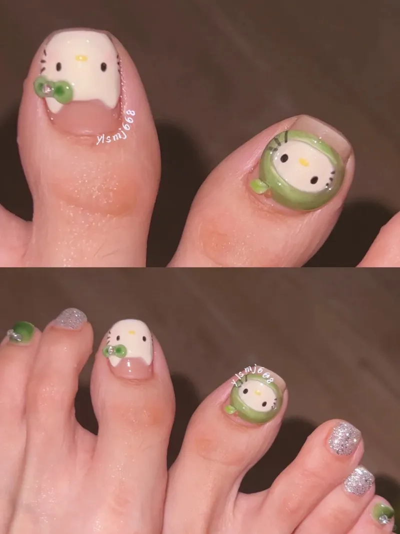 Biến hóa phong cách với bộ móng cute nhẹ nhàng