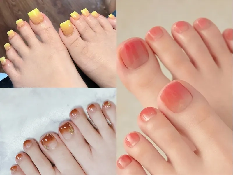 Học ngay các mẫu nail chân đơn giản hợp mọi phong cách nhẹ nhàng