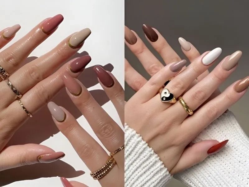 Dịu dàng và thu hút với móng tay dài cute