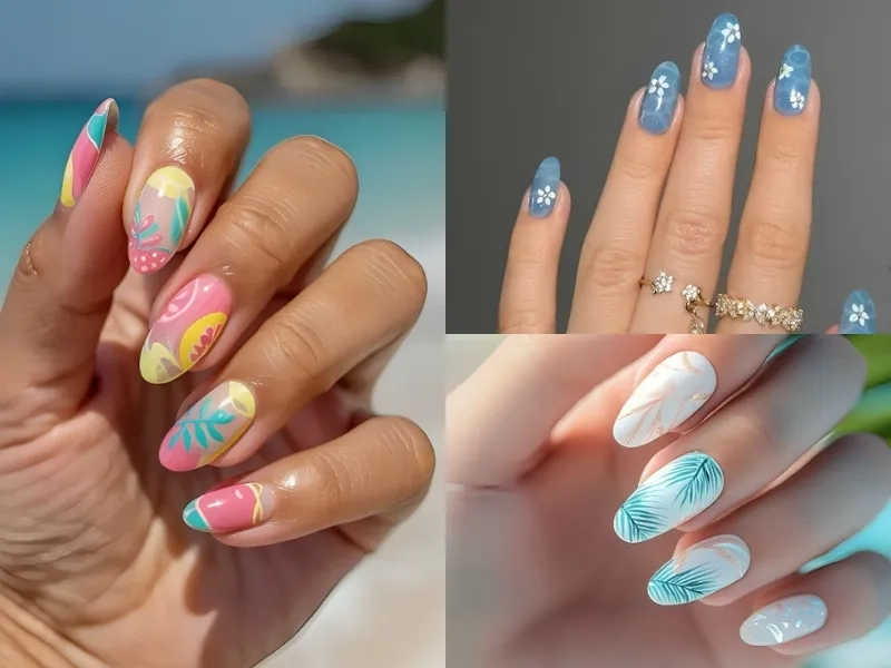 Tự tin và quyến rũ với các mẫu nail đi biển đẹp