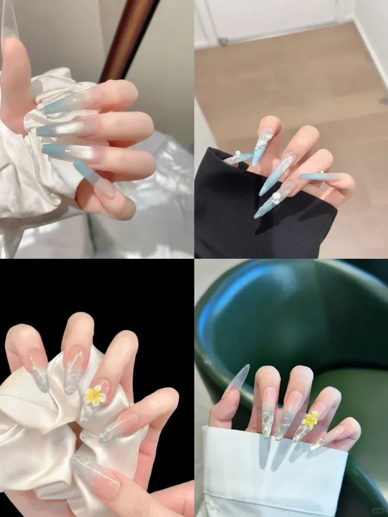 Rạng rỡ cùng mẫu nail đi biển đẹp hiện đại
