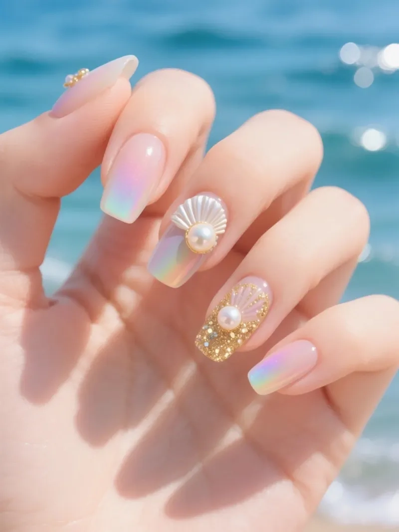 Thời trang với nail đi biển đẹp hợp xu hướng