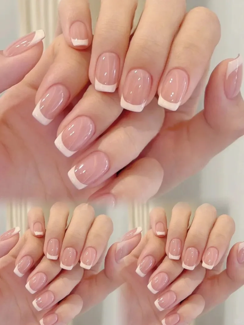 Đơn giản mà vẫn đẹp với móng tay đẹp đơn giản nhẹ nhàng