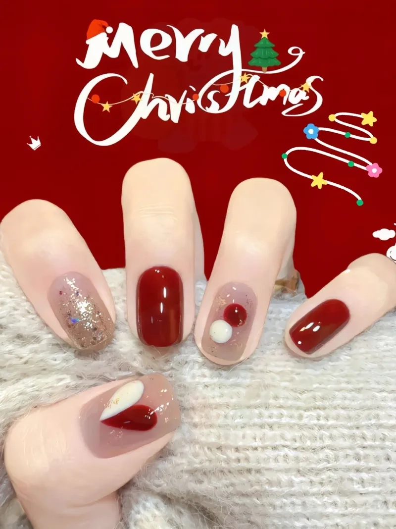 Lưu giữ khoảnh khắc đẹp cùng hình ảnh nail noel độc đáo