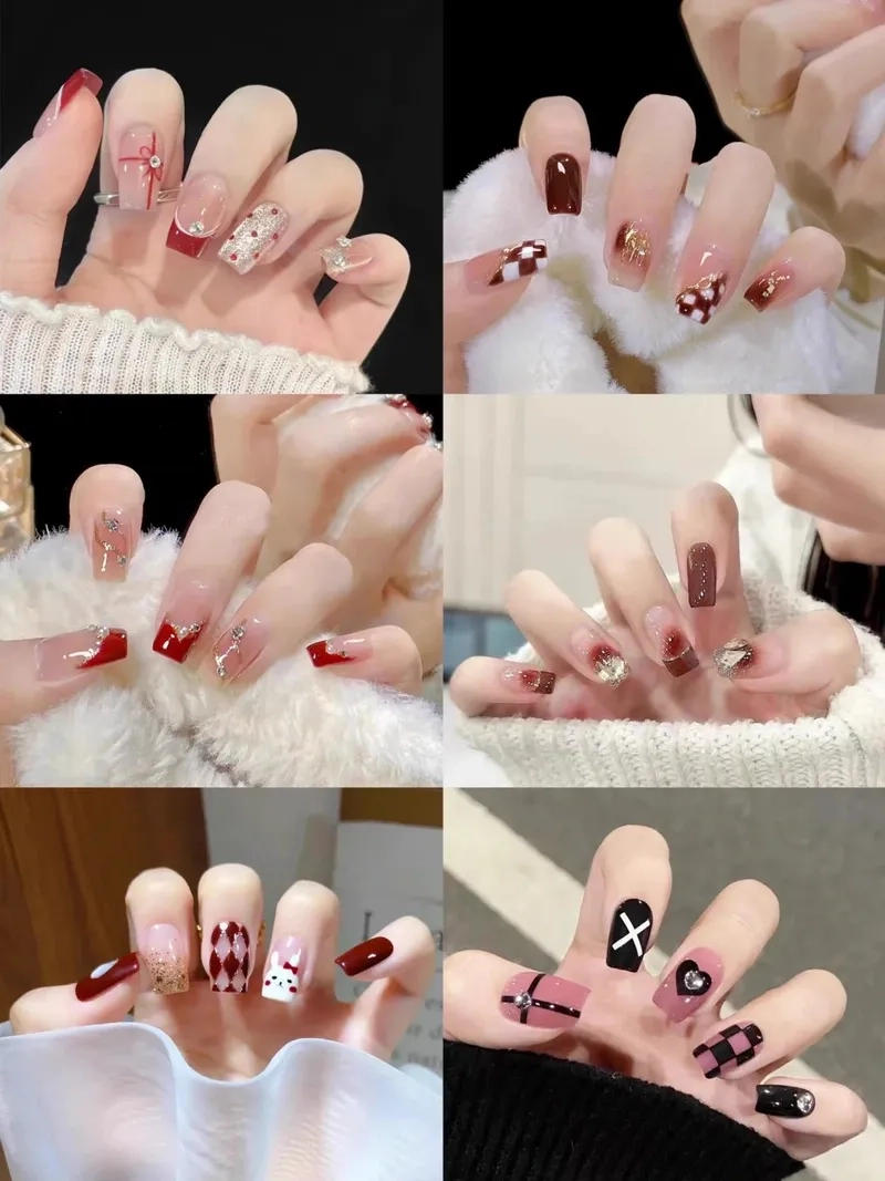 Bừng sáng lễ hội nhờ móng tay noel đẹp ấn tượng