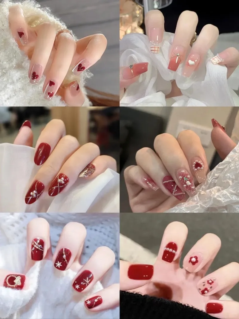 Hoàn hảo từng chi tiết cùng mẫu móng tay đẹp noel