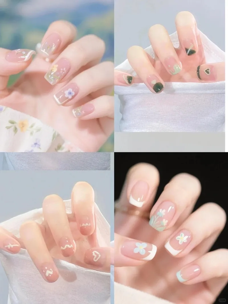 Thanh lịch với mẫu nail hàn nhẹ nhàng hợp xu hướng