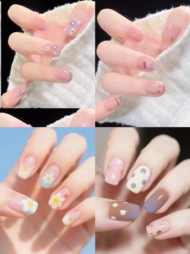 Tự tin khoe phong cách với mẫu nail tay hàn quốc đẹp