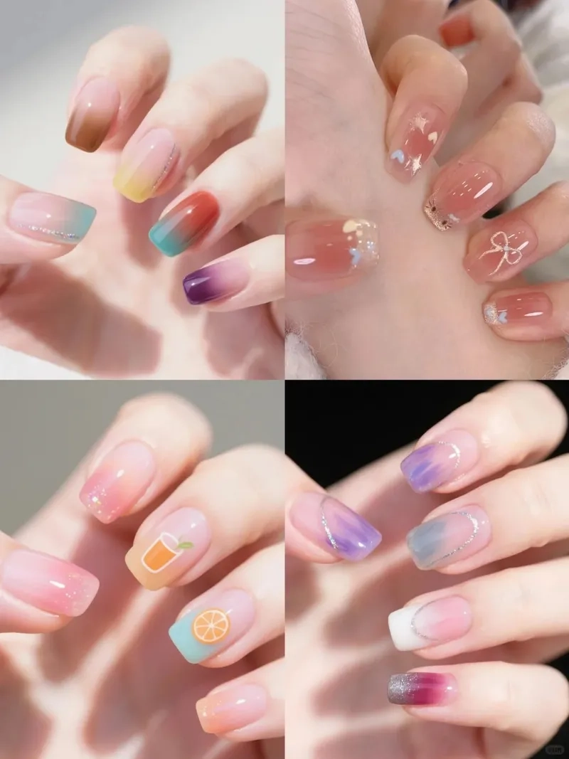 Tinh tế và đơn giản với nail hàn quốc đơn giản