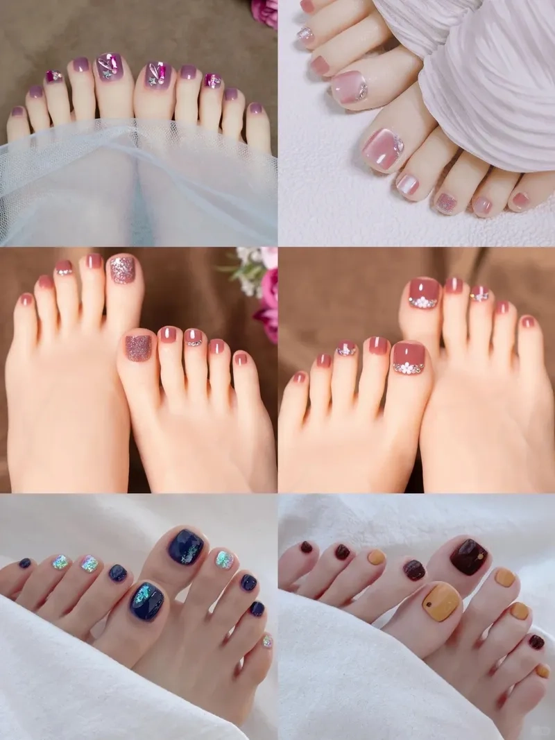 Phong cách mới với nail chân hàn quốc đầy sức hút