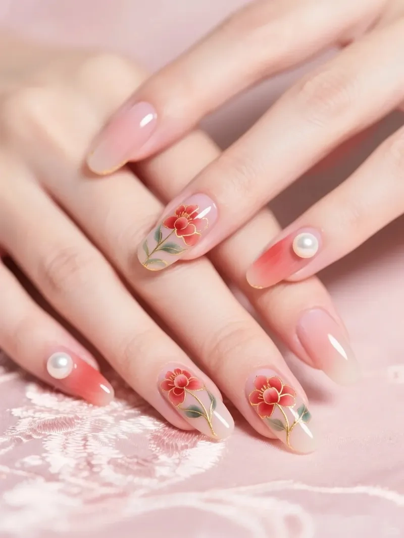 Cuốn hút mọi ánh nhìn với hoa nail đẹp nổi bật