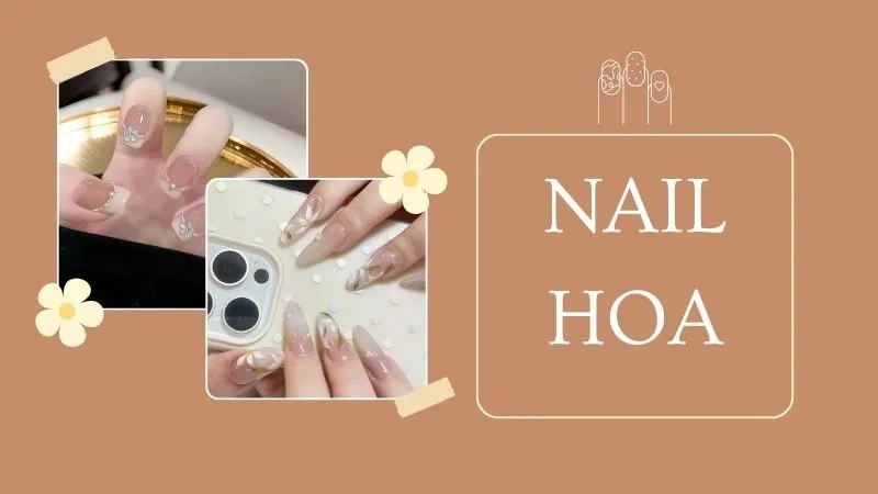 Nail hoa mang đến vẻ đẹp nữ tính và tinh tế