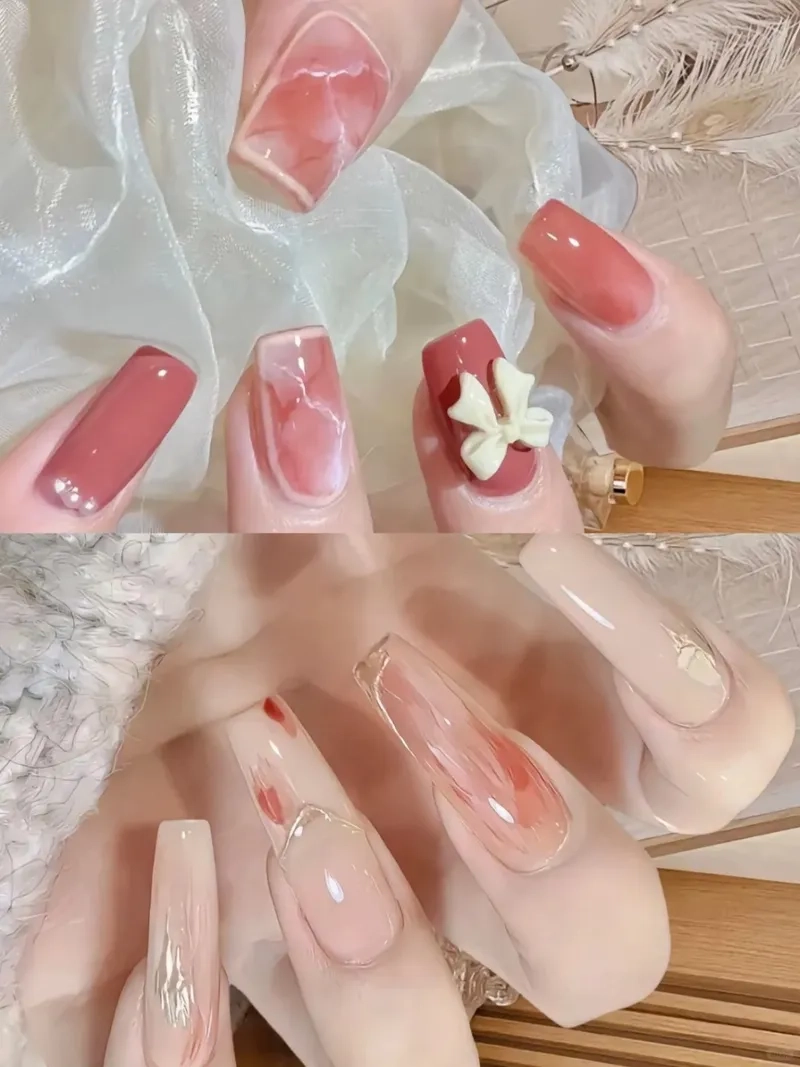 Bứt phá phong cách với nail loang cồn thu hút