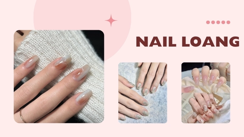 Mẫu nail loang đẹp tinh tế và cuốn hút