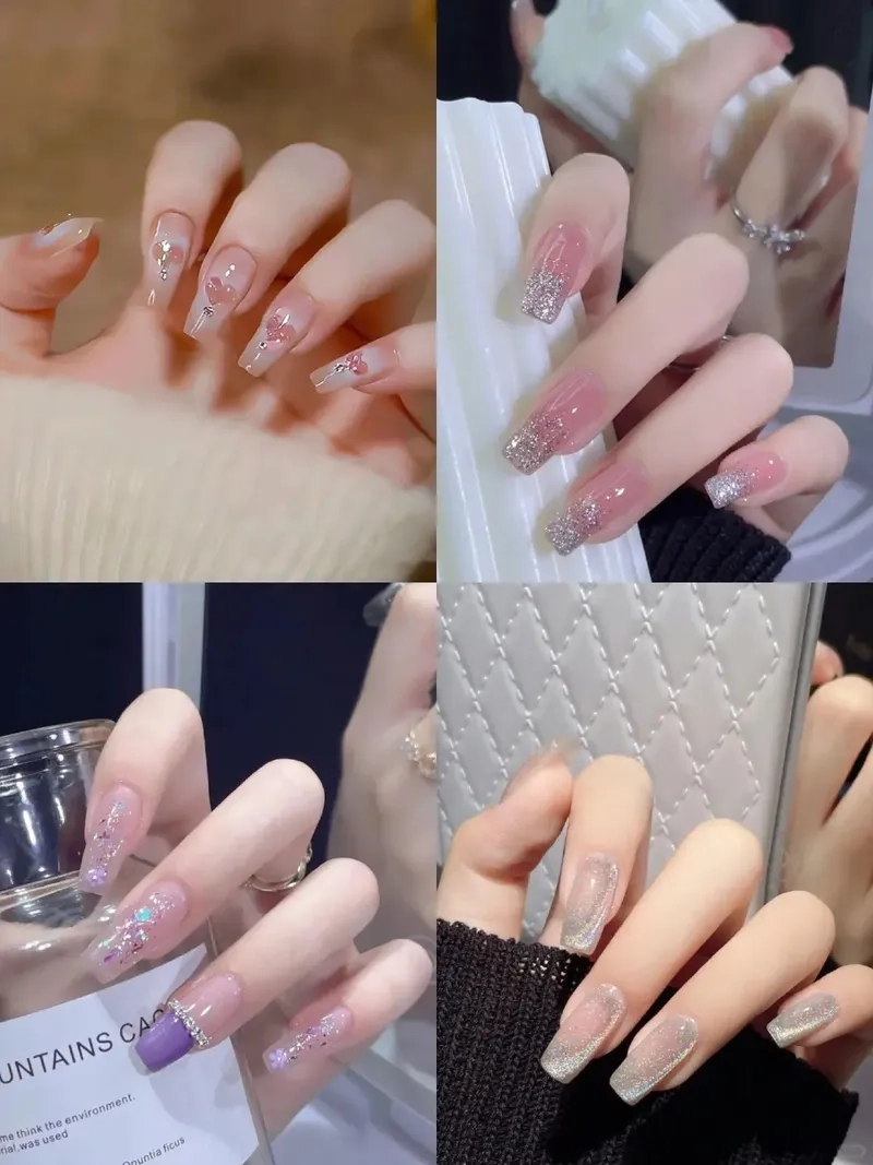 Chọn ngay những các mẫu móng tay vuông đẹp dành riêng cho bạn