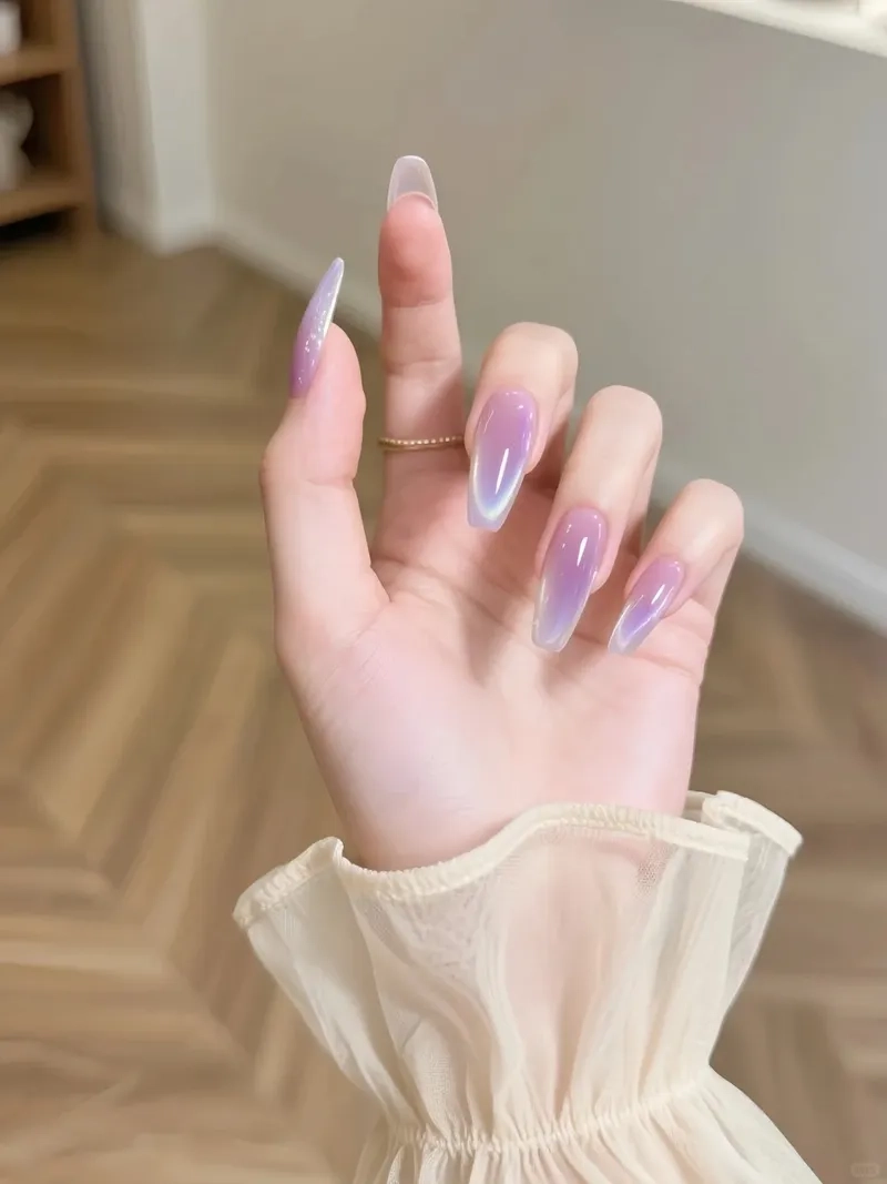 Nail tím pastel thời thượng phù hợp mọi cô nàng sành điệu