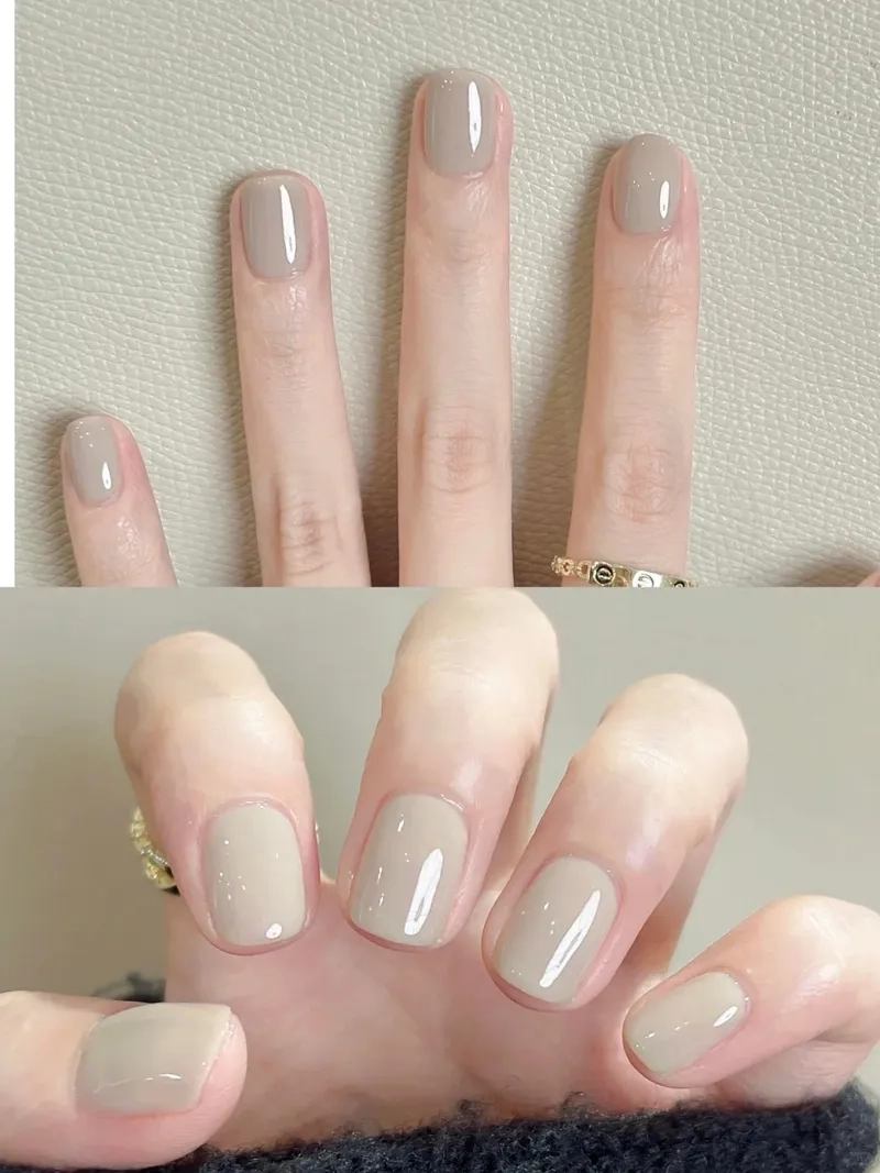 Màu sắc tinh tế với màu móng tay trơn đẹp