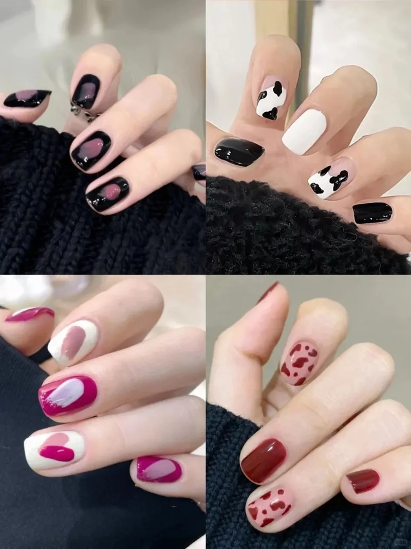 Hô biến đôi tay với mẫu móng vuông ngắn xinh xắn