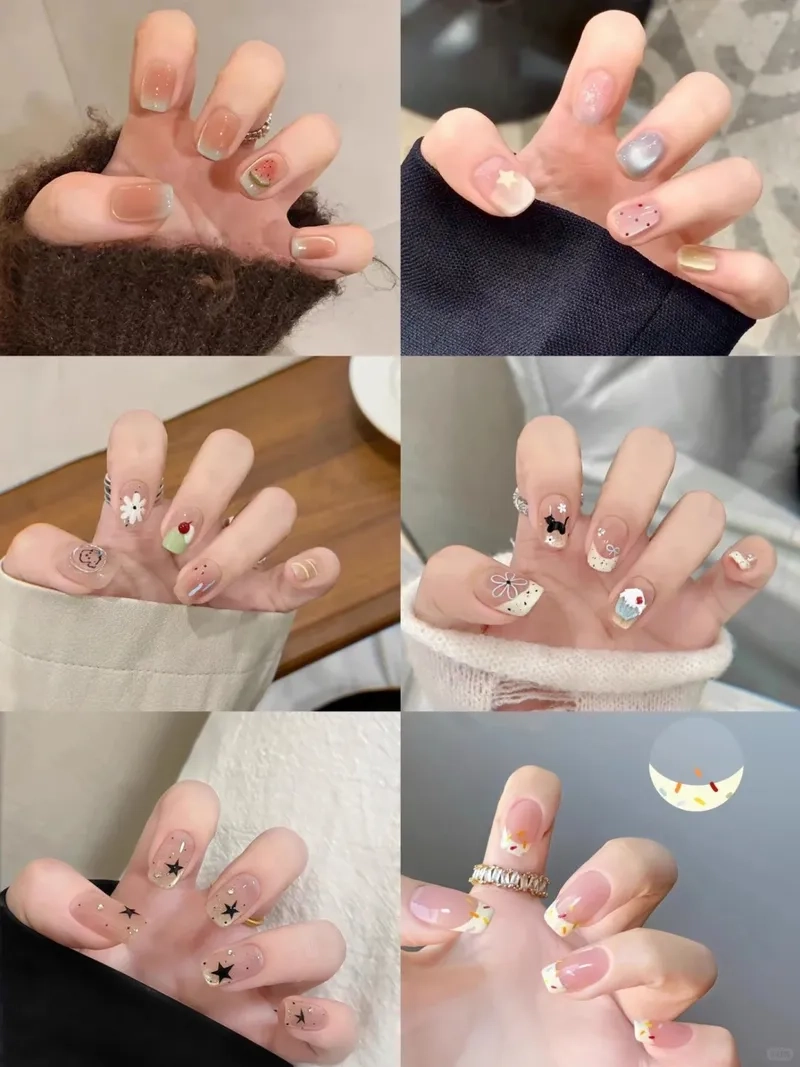 Đổi gió với mẫu móng tay vuông thanh lịch