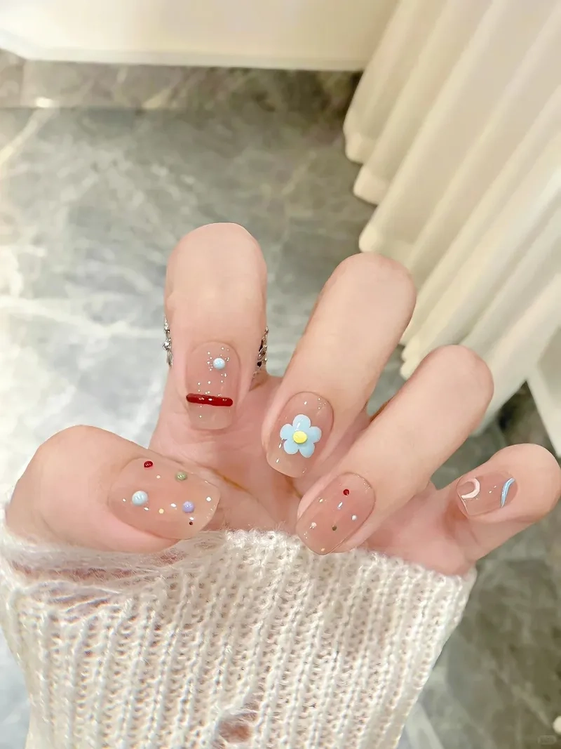 Sang trọng và quyến rũ với nail tay vuông
