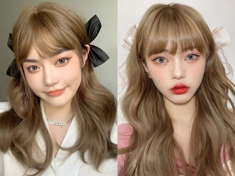 Màu nâu rêu ánh vàng mang lại vẻ đẹp rạng rỡ và cuốn hút