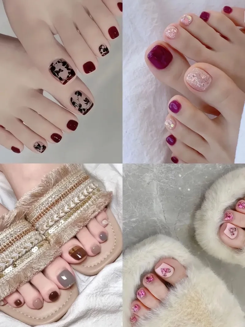 Cập nhật xu hướng với những mẫu móng chân đẹp thịnh hành nhất