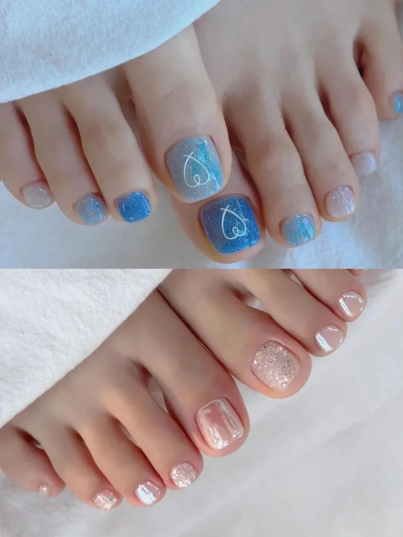 Sáng tạo tay nghề cùng các kiểu vẽ móng chân đẹp ấn tượng