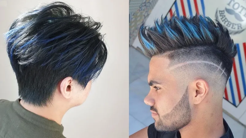 Đổi mới vẻ ngoài với kiểu tóc nam highlight cá tính và trẻ trung