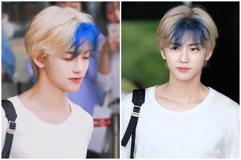 Làm mới diện mạo cùng kiểu nhuộm light mái nam cực chất