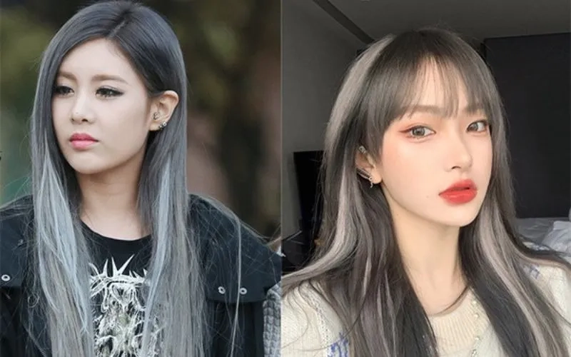 Cá tính nổi bật với kiểu highlight xám khói bạn đã thử chưa