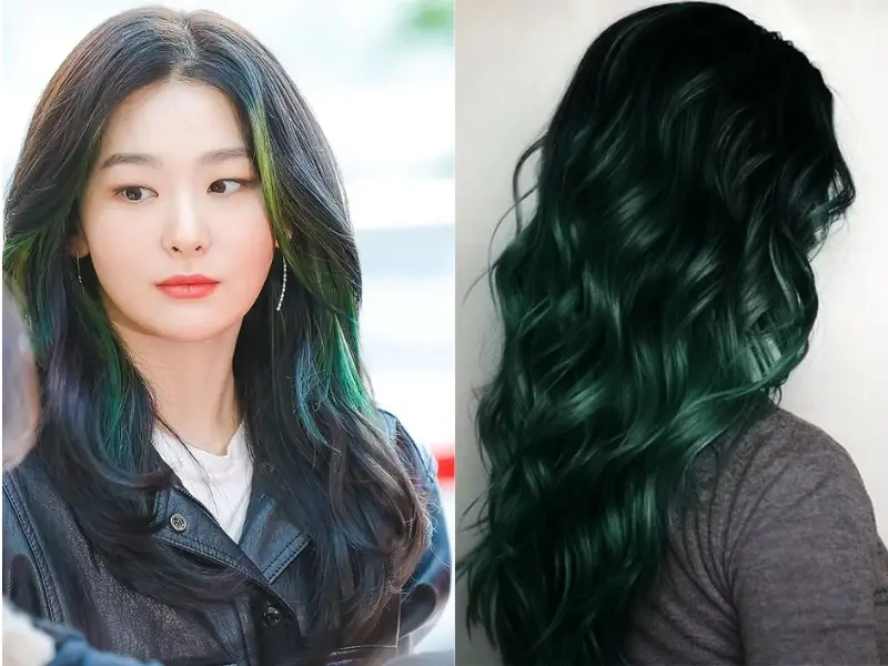 Phong cách nhẹ nhàng nhưng cá tính với light xanh rêu thu hút