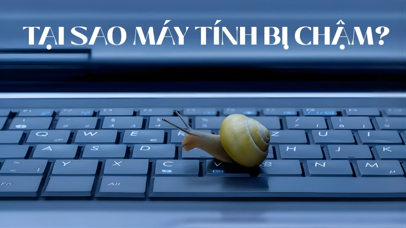Tại sao máy tính bị chậm và thường xuyên giật lag