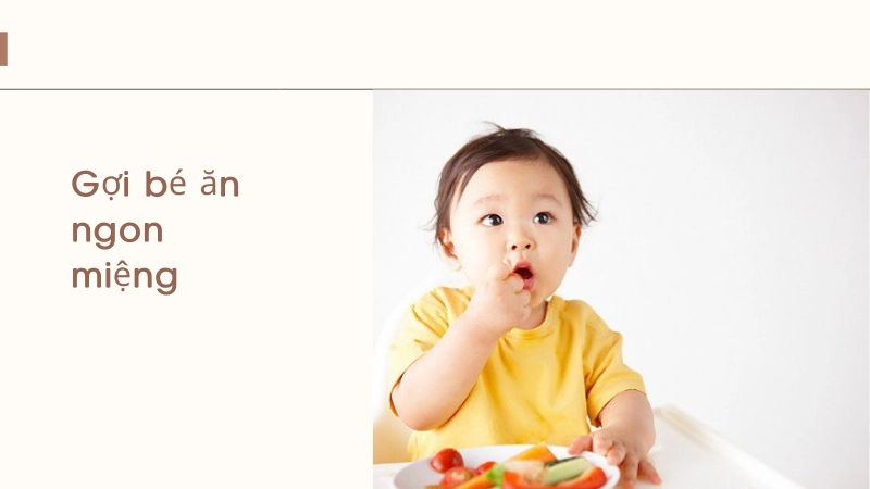 Tuyệt chiêu kích thích trẻ ăn ngon miệng
